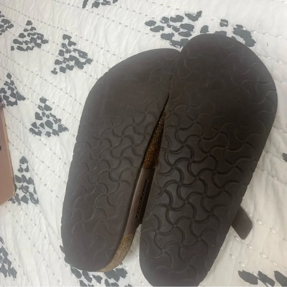 Birkenstock Gizeh Thong Sandals Sz 39 (US Women’s Size 8-8.5) Brown - Picture 4 of 11
